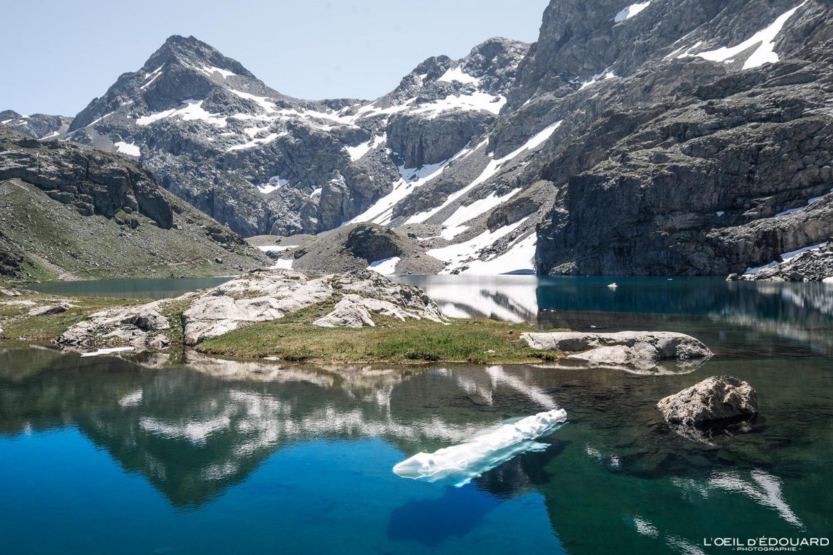 Caminhadas Lac du Petit DomÃ¨non Belledonne IsÃ¨re Alpes FranÃ§a Paisagem montanhosa Caminhadas ao ar livre Caminhadas Alpes franceses Lago Paisagem montanhosa