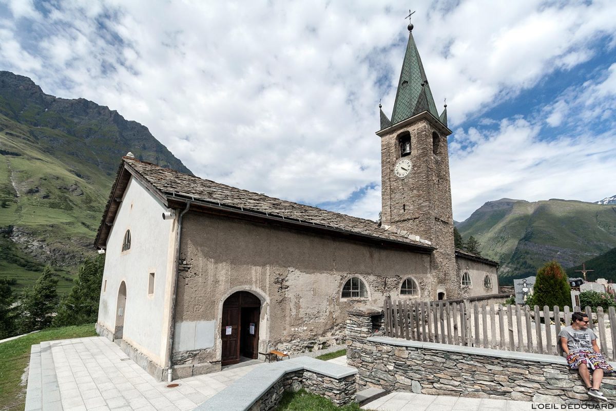 Igreja de São Pedro em Bessans - Alpes de Haute Maurienne Savoie