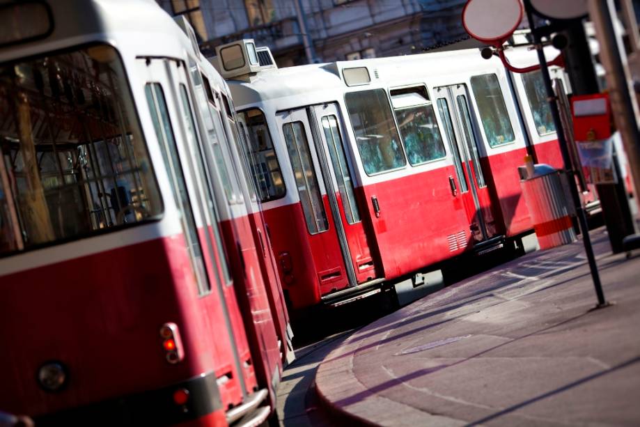 Viena tem um excelente sistema de transporte público, com bondes e trens circulando pelas principais atrações turísticas, proporcionando acesso conveniente para pessoas em cadeiras de rodas, mães com carrinhos de bebê e até cães-guia.