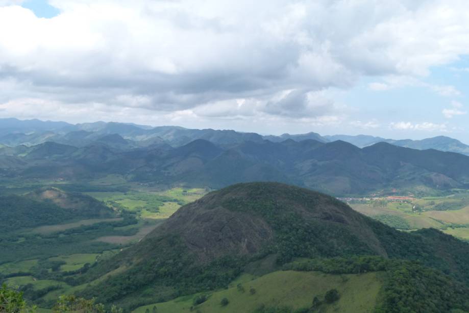 Vista de Mauá do Mirante Zé Manuela, 1.800 metros de altura