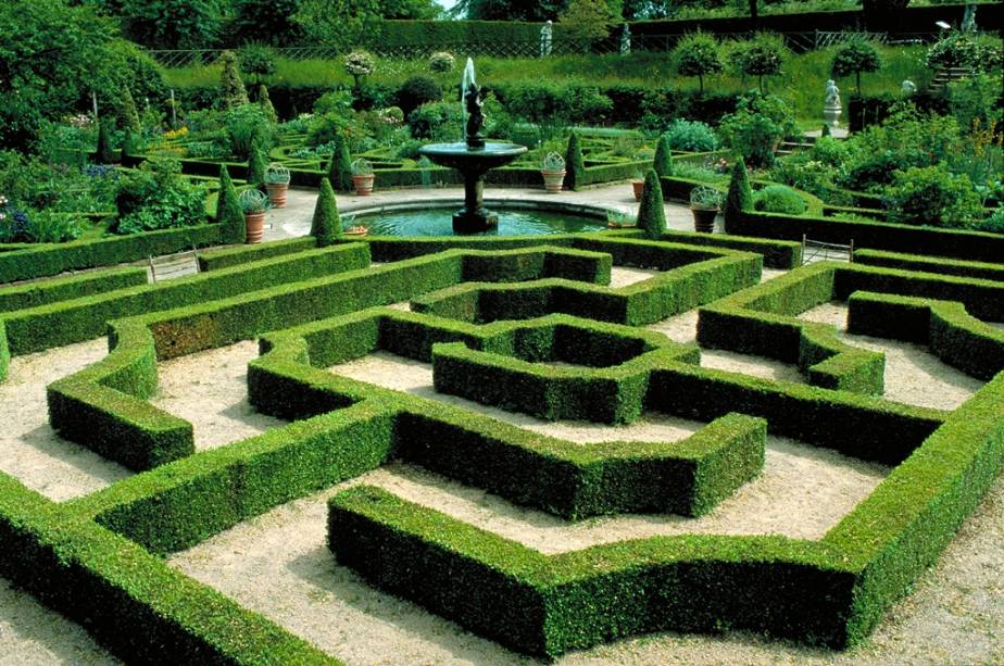 Jardins da Hatfield House - Hertfordshire - Inglaterra