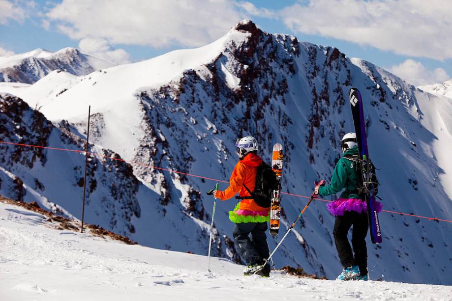 Em Aspen-Snowmass, fora dos caminhos tradicionais.  Existem inúmeras atividades para os fãs de esportes aqui