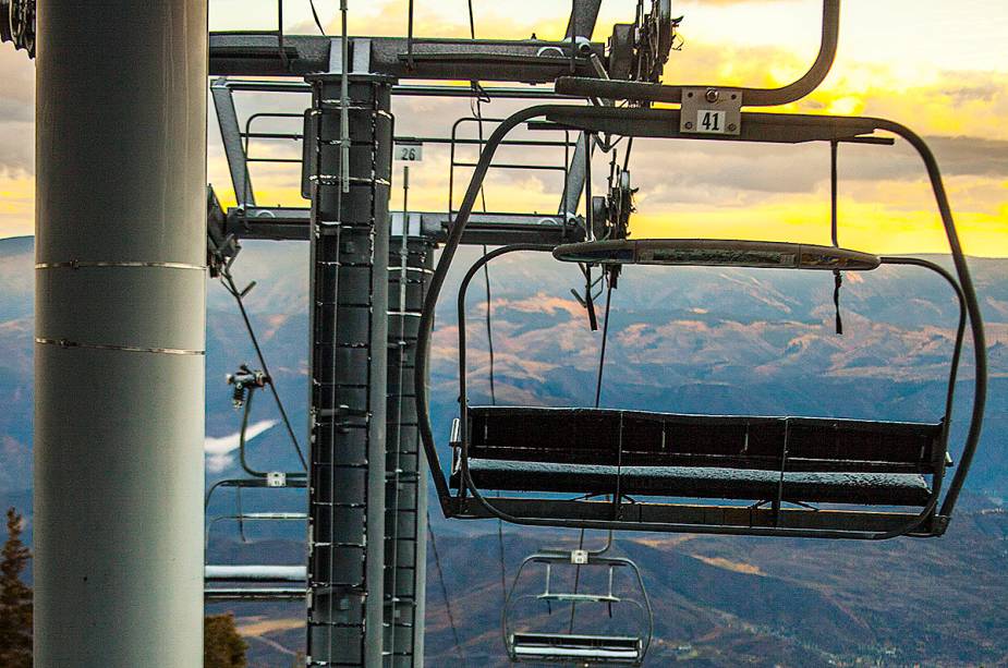 Os teleféricos de Aspen-Snowmass são modernos e bem equipados