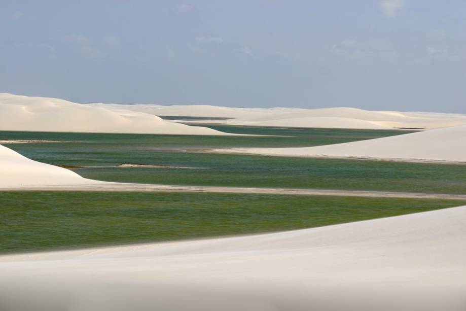 Dunas e lagoas de Santo Amaro do Maranhão, local ainda pouco explorado pelos turistas