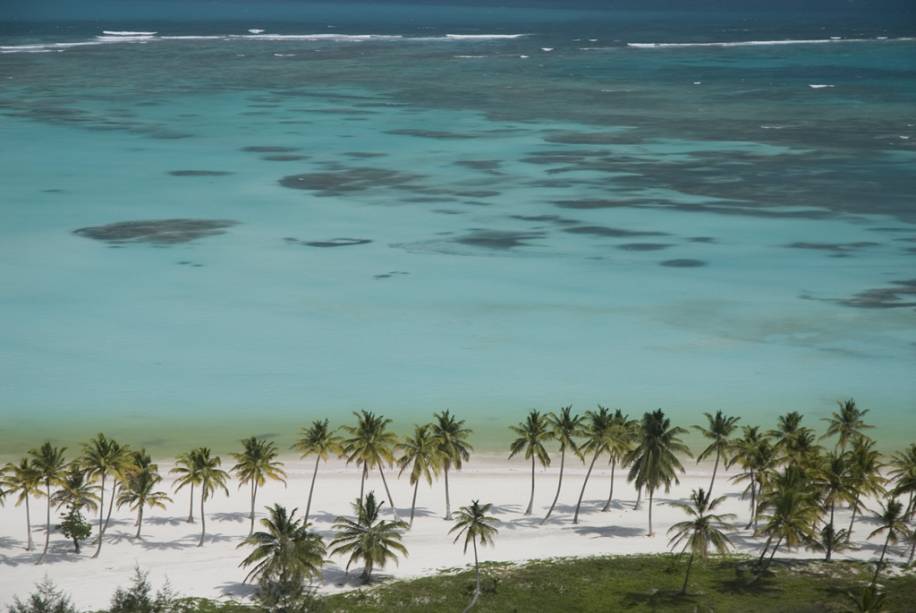 A praia Juanillo, ao sul de Punta Cana, só é acessível através do Cap Cana Resort