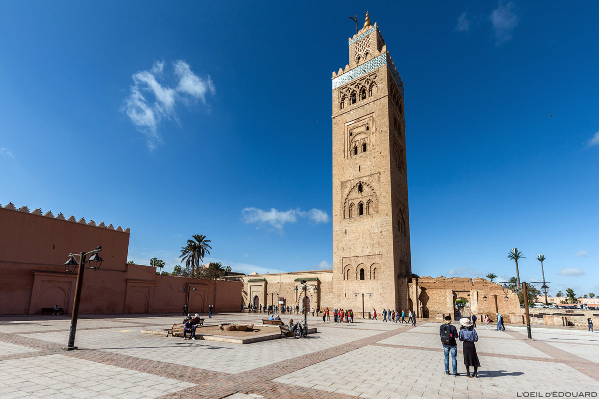 A Mesquita Koutoubia em Marraquexe, Marrocos / Marraquexe Maroc