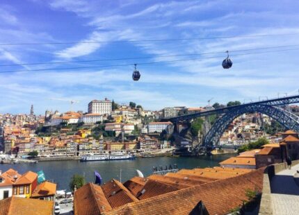 one day in Porto Portugal View over Porto