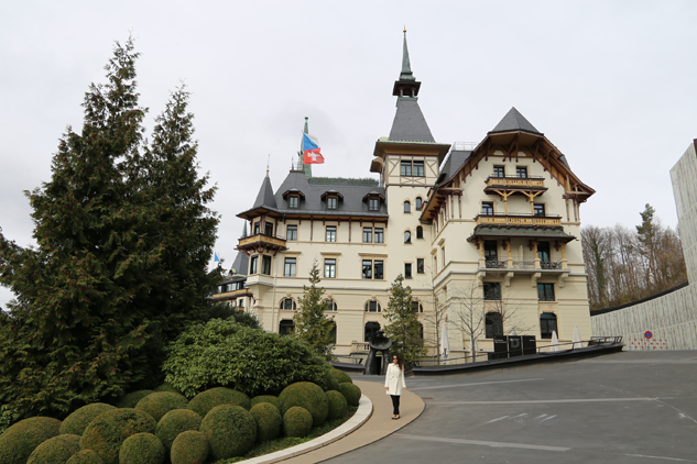 The Dolder Grand Hotel no topo de Zurique
